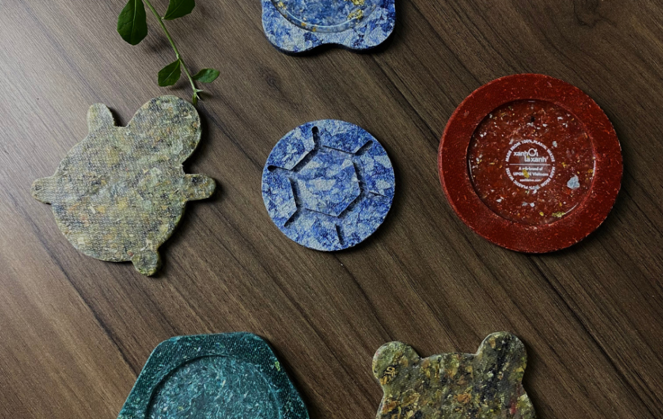 Lót ly tái chế nguyên bản